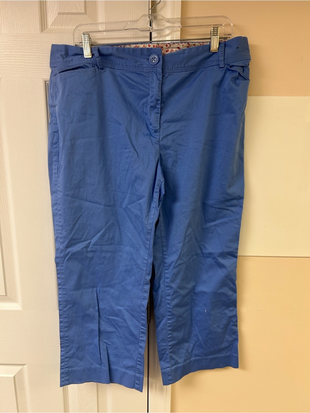 Geoffrey Beene Sport Stretch Cropped Capri Pants